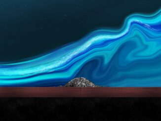 Before the SeamFlow weld fairing system has been applied to the seam