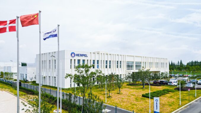 Hempel's new state-of-the-art production facilities in China