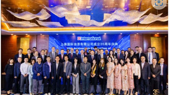 International Paint celebrates 35 years in China