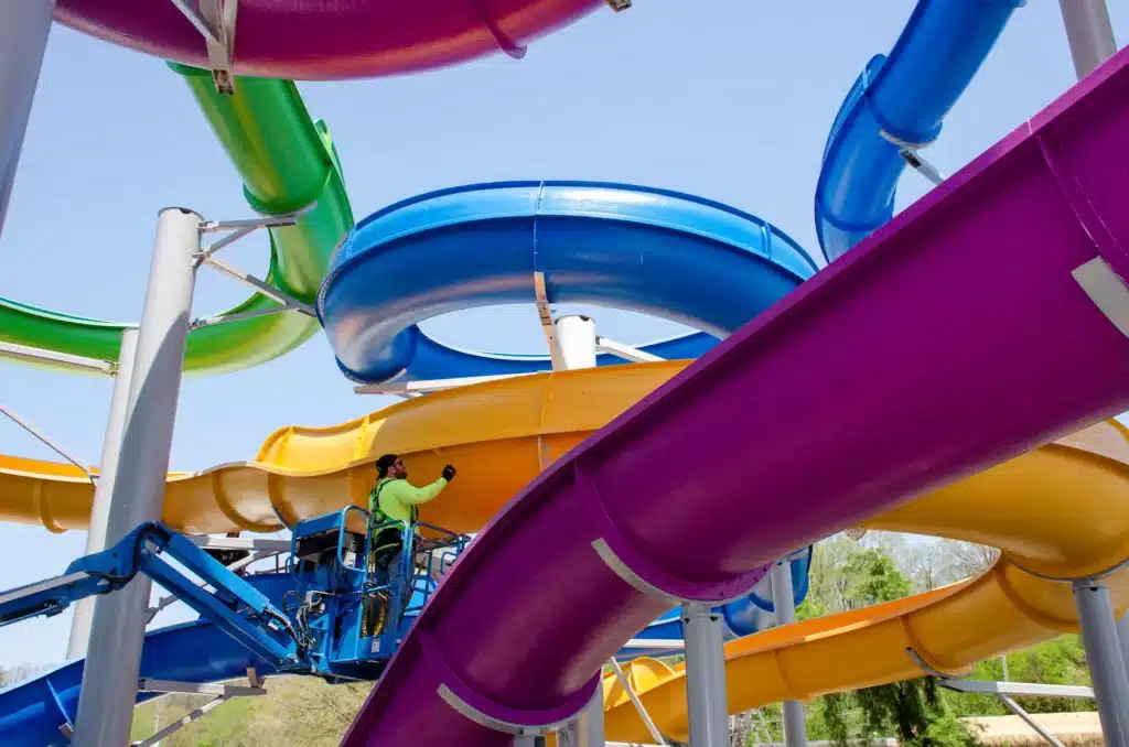Coney Island, Waterpark slide
