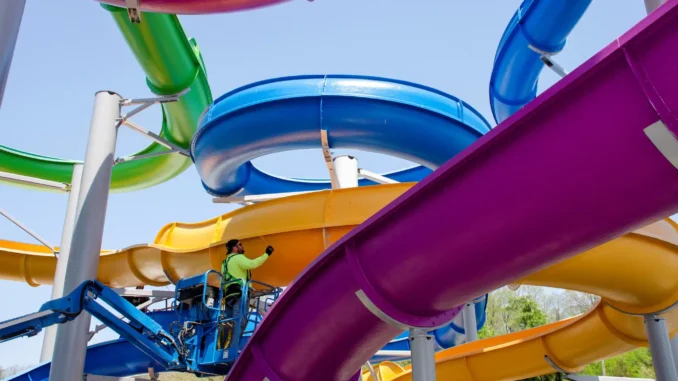 Coney Island, Waterpark slide