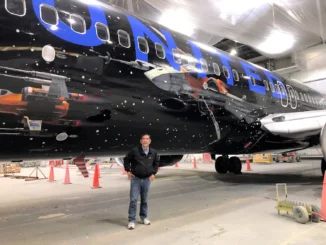 Michael Suhara, AkzoNobel's Senior Technical Service Coordinator for Aerospace Coatings.